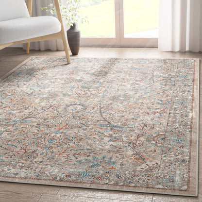 Well Woven Asha Vintage Emilia Flachgewebe-Teppich