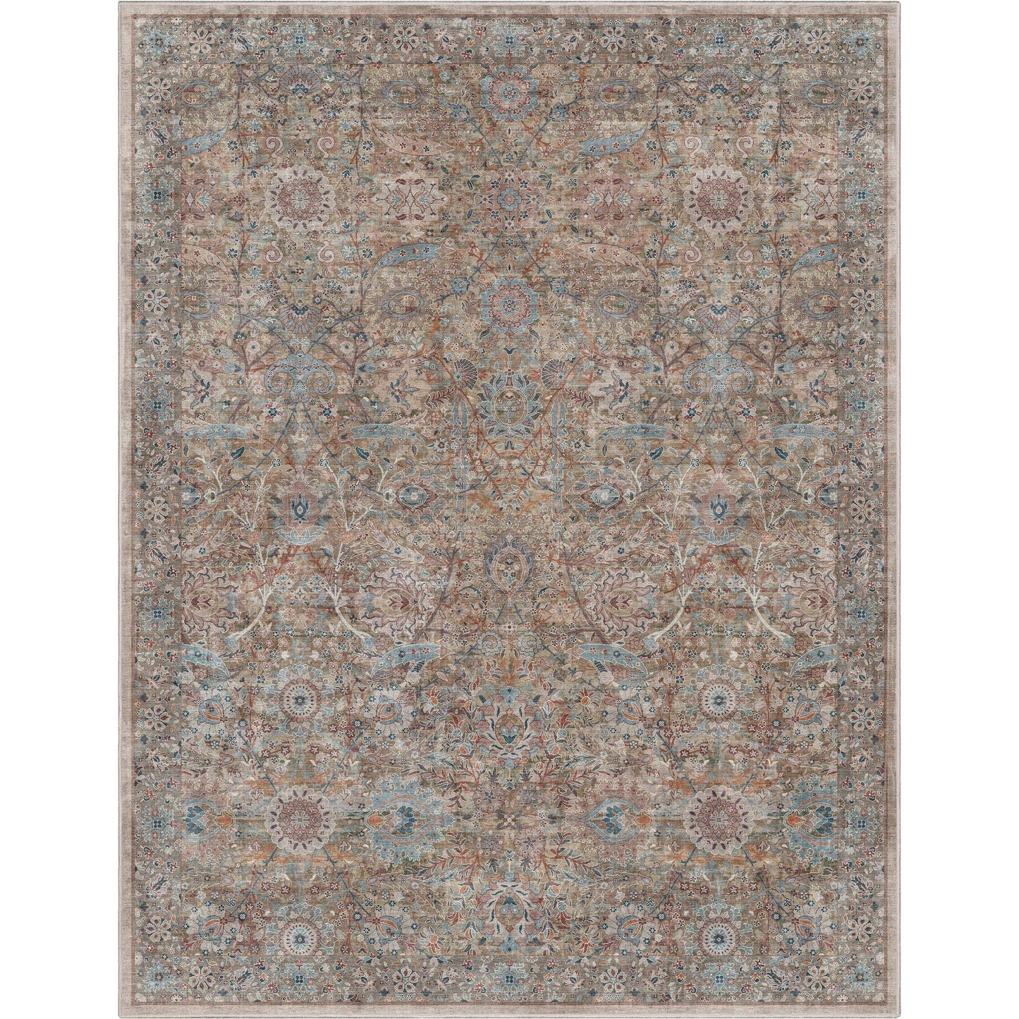 Well Woven Asha Vintage Emilia Flachgewebe-Teppich