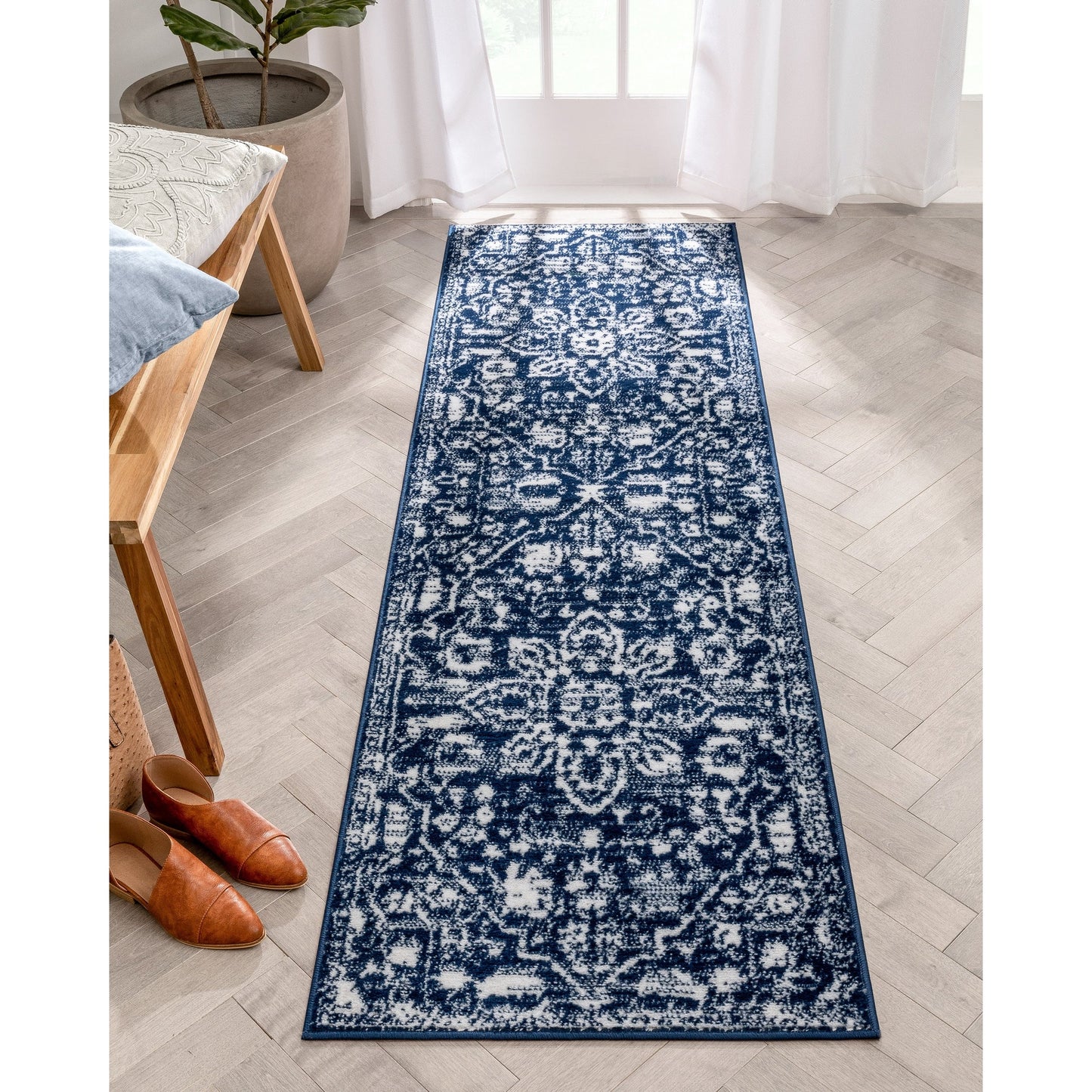 Well Woven Dazzle Disa Vintage Bohemian Oriental Floral Area Teppich