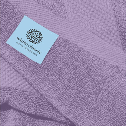 Weißes klassisches Luxus-Baumwollhandtuch 16x30 - 6er-Set