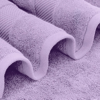 Weißes klassisches Luxus-Badetuch aus Baumwolle in Übergröße, 35 x 70 cm, 2er-Set