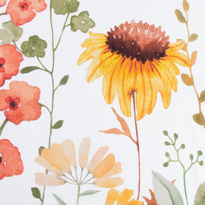 Wild Garden Duschvorhang aus Polyestergewebe, bedruckt, 70 x 72