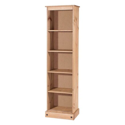 Hohes, schmales Bücherregal aus Holz, Corona-Kollektion | Furniture Dash