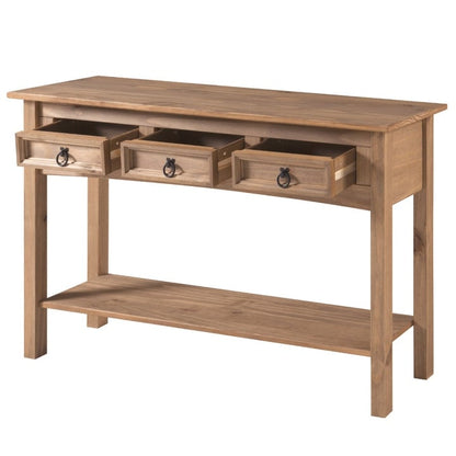 Flurtischkonsole aus Holz mit 3 Schubladen Corona | Furniture Dash – N/A