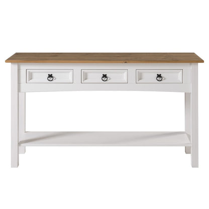 Flurtischkonsole aus Holz mit 3 Schubladen Corona | Furniture Dash – N/A