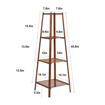 Holz Blumenständer Pflanzenrahmen Balkon Mehrstöckige Topfregale