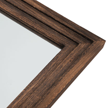Wandspiegel im Leiterstil mit Holzrahmen - 64*21