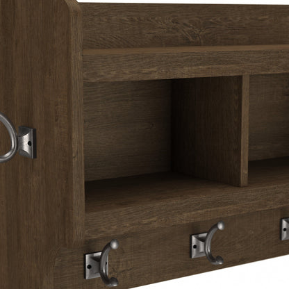 Woodland 40W Wandgarderobe mit Ablage von Bush Furniture
