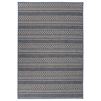 World Rug Gallery Bohemian Geometric Stripe Indoor/Outdoor-Teppich
