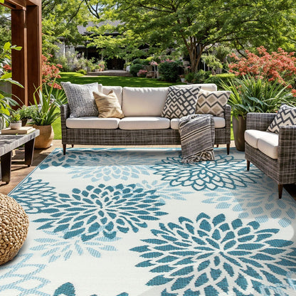 World Rug Gallery – Moderne, florale Aloha-Wendeteppiche aus recyceltem Kunststoff