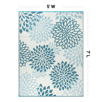 World Rug Gallery – Moderne, florale Aloha-Wendeteppiche aus recyceltem Kunststoff