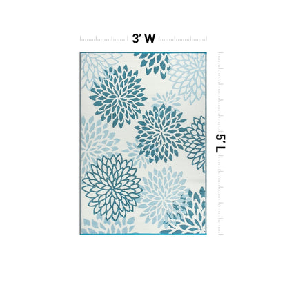 World Rug Gallery – Moderne, florale Aloha-Wendeteppiche aus recyceltem Kunststoff