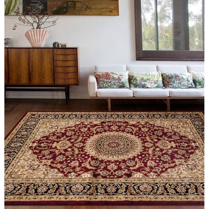 World Rug Gallery Traditioneller orientalischer Medaillon-Teppich