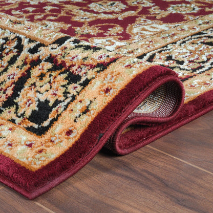 World Rug Gallery Traditioneller orientalischer Medaillon-Teppich