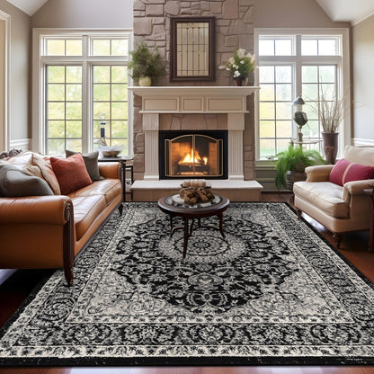 World Rug Gallery Traditioneller orientalischer Medaillon-Teppich