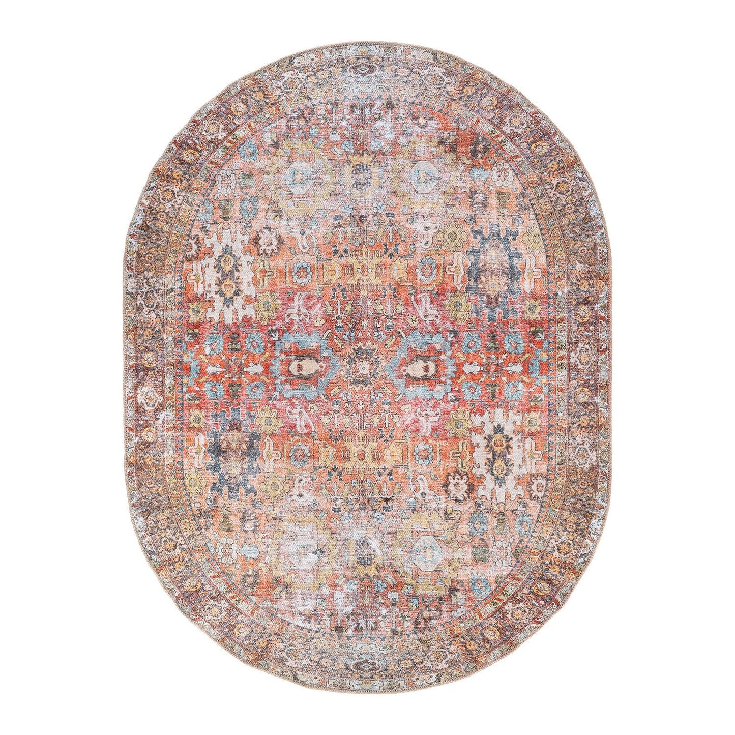 World Rug Gallery Übergangsteppich im Used-Look, maschinenwaschbar, rutschfest
