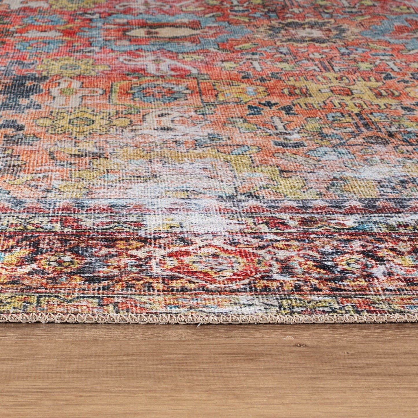 World Rug Gallery Übergangsteppich im Used-Look, maschinenwaschbar, rutschfest
