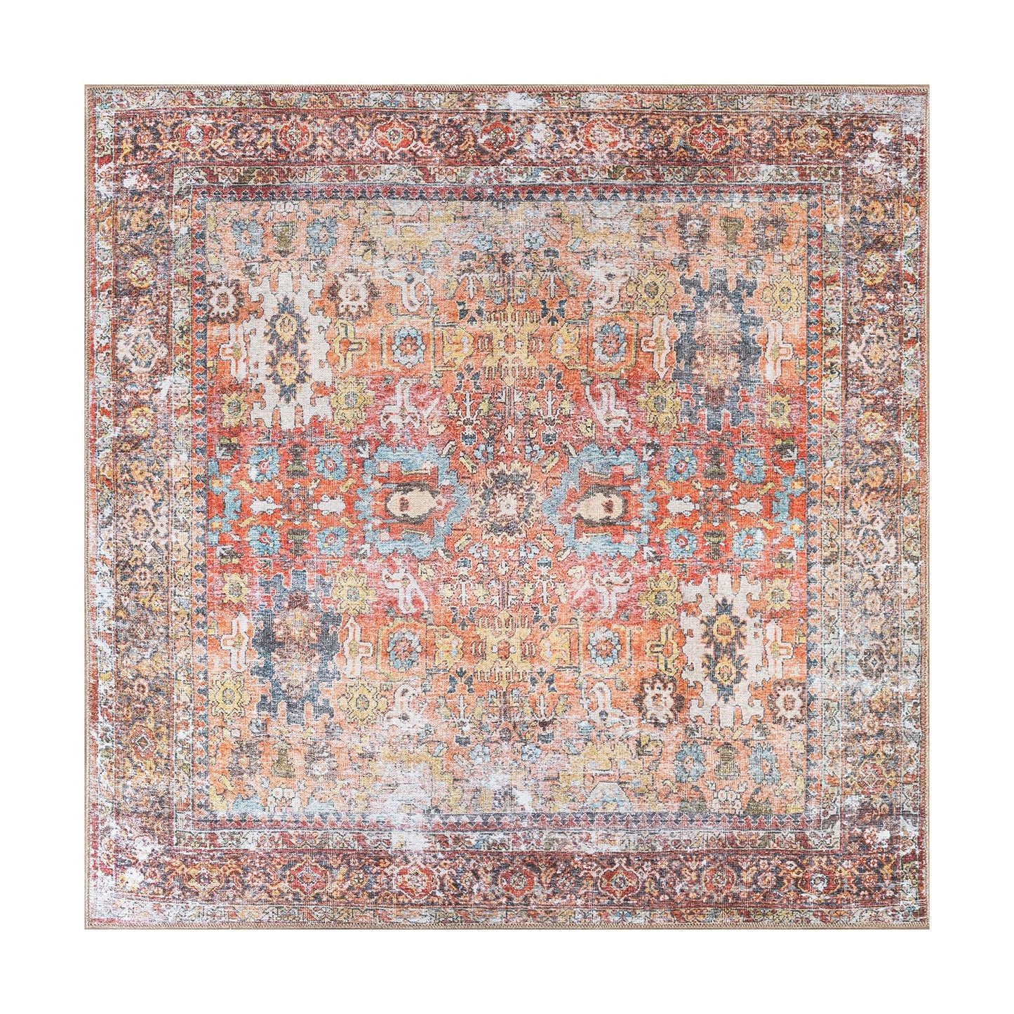 World Rug Gallery Übergangsteppich im Used-Look, maschinenwaschbar, rutschfest