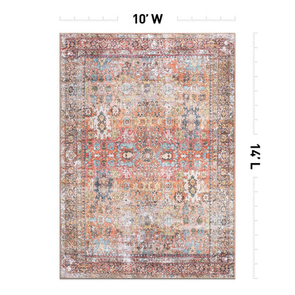 World Rug Gallery Übergangsteppich im Used-Look, maschinenwaschbar, rutschfest