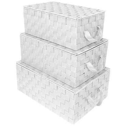 Geflochtenes Aufbewahrungskorb-Set – N/A