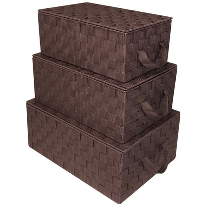 Geflochtenes Aufbewahrungskorb-Set – N/A