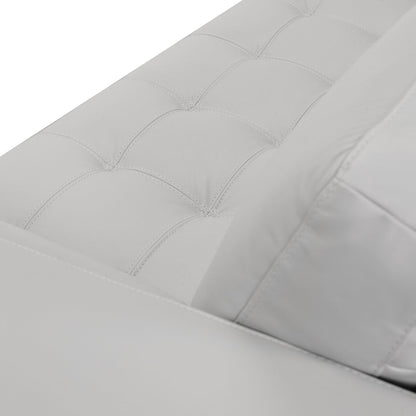 Wynne Modern Genuine Leather Sofa