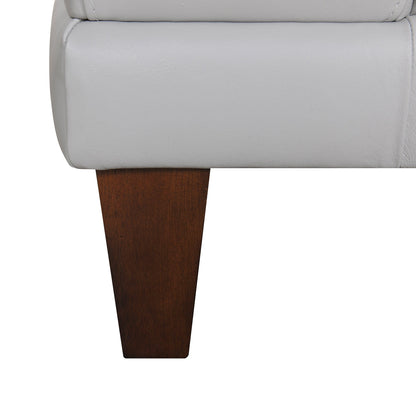 Wynne Modern Genuine Leather Sofa