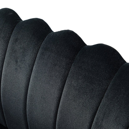Xabier 52''Loveseat with Flower Shaped Back Design