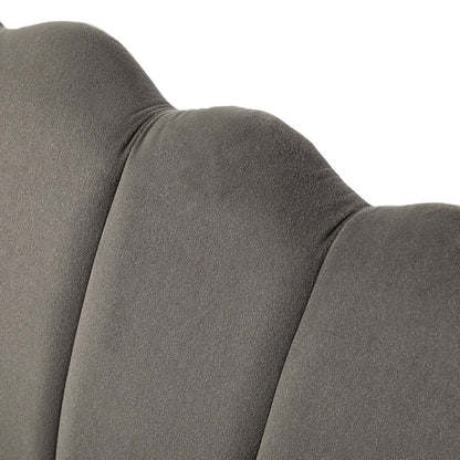 Xabier 52''Loveseat with Flower Shaped Back Design