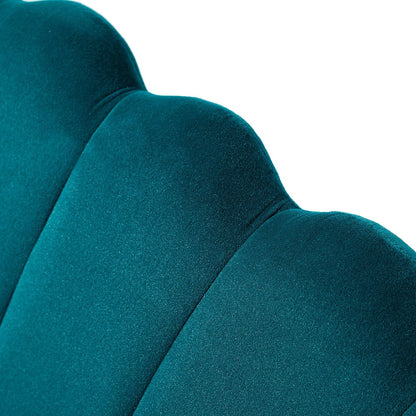 Xabier 52''Loveseat with Flower Shaped Back Design