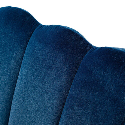 Xabier 52''Loveseat with Flower Shaped Back Design