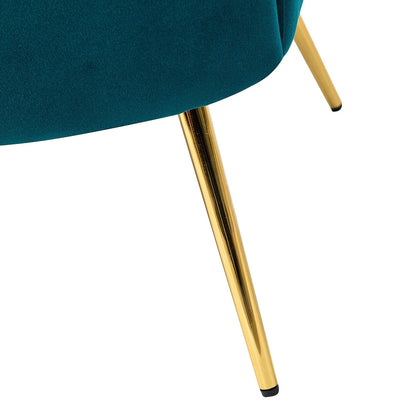 Xabier 52''Loveseat with Flower Shaped Back Design
