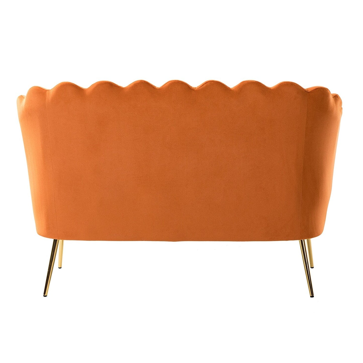 Xabier 52''Loveseat with Flower Shaped Back Design