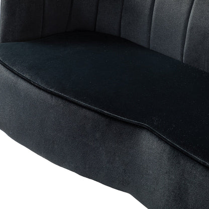 Xabier 52''Loveseat with Flower Shaped Back Design