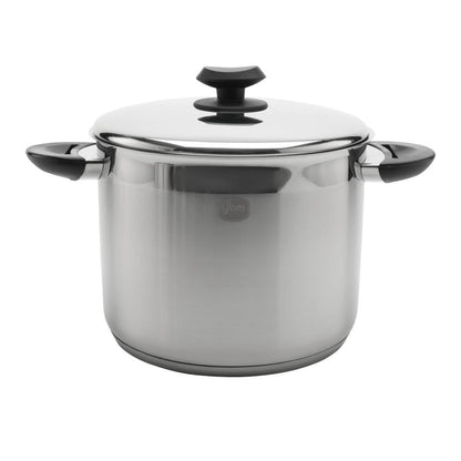YBM Home Professional Chef's Suppentopf aus Edelstahl 18/10, induktionsgeeignet