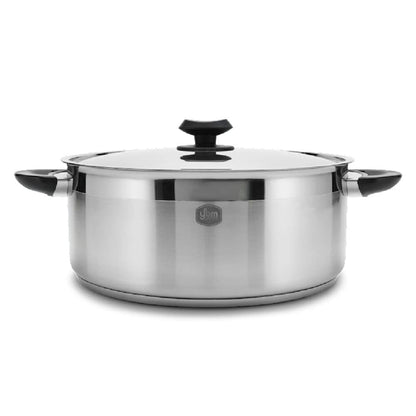 YBM Home Professional Chef's Suppentopf aus Edelstahl 18/10, induktionsgeeignet