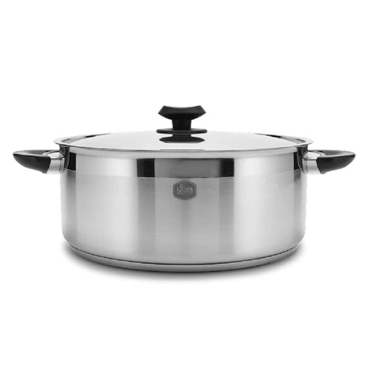 YBM Home Professional Chef's Suppentopf aus Edelstahl 18/10, induktionsgeeignet