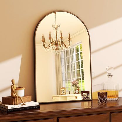YVANLA Arch Badezimmer-Kosmetikspiegel zur Wandmontage