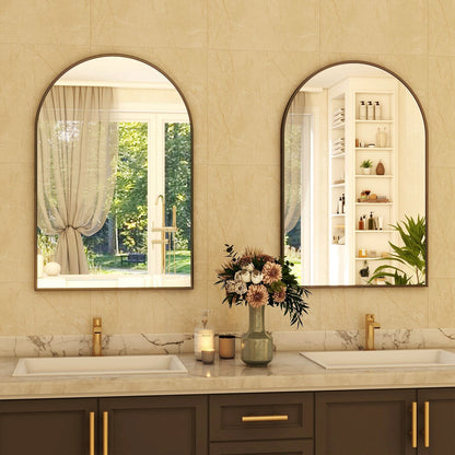YVANLA Arch Badezimmer-Kosmetikspiegel zur Wandmontage