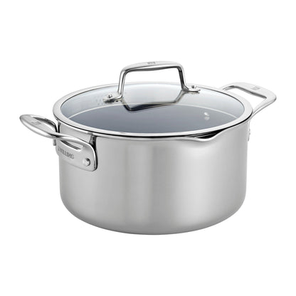 ZWILLING Clad CFX Dutch Oven, 6 qt, Edelstahl, Keramik, antihaftbeschichtet