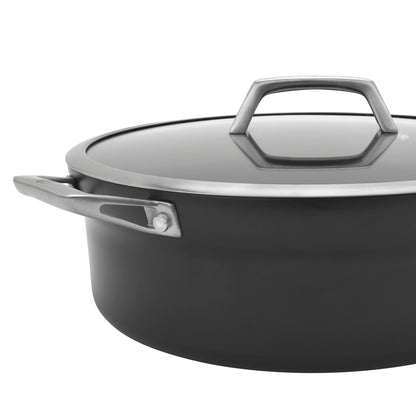 ZWILLING Motion Dutch Oven aus hartanodisiertem Aluminium mit Antihaftbeschichtung