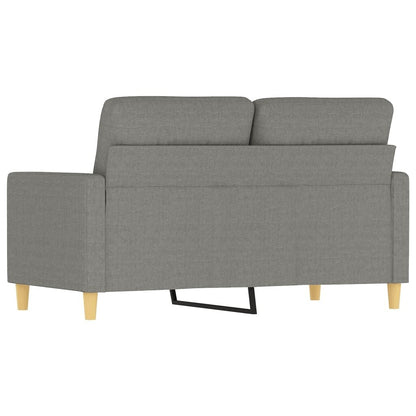 vidaXL 2-Seater Sofa Dark Gray 47.2 Fabric - 54.3 x 30.3 x 31.5