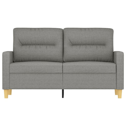 vidaXL 2-Seater Sofa Dark Gray 47.2 Fabric - 54.3 x 30.3 x 31.5