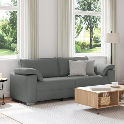 vidaXL Sofa Black/Dark grey Metal - 86.2 x 30.3 x 32.3