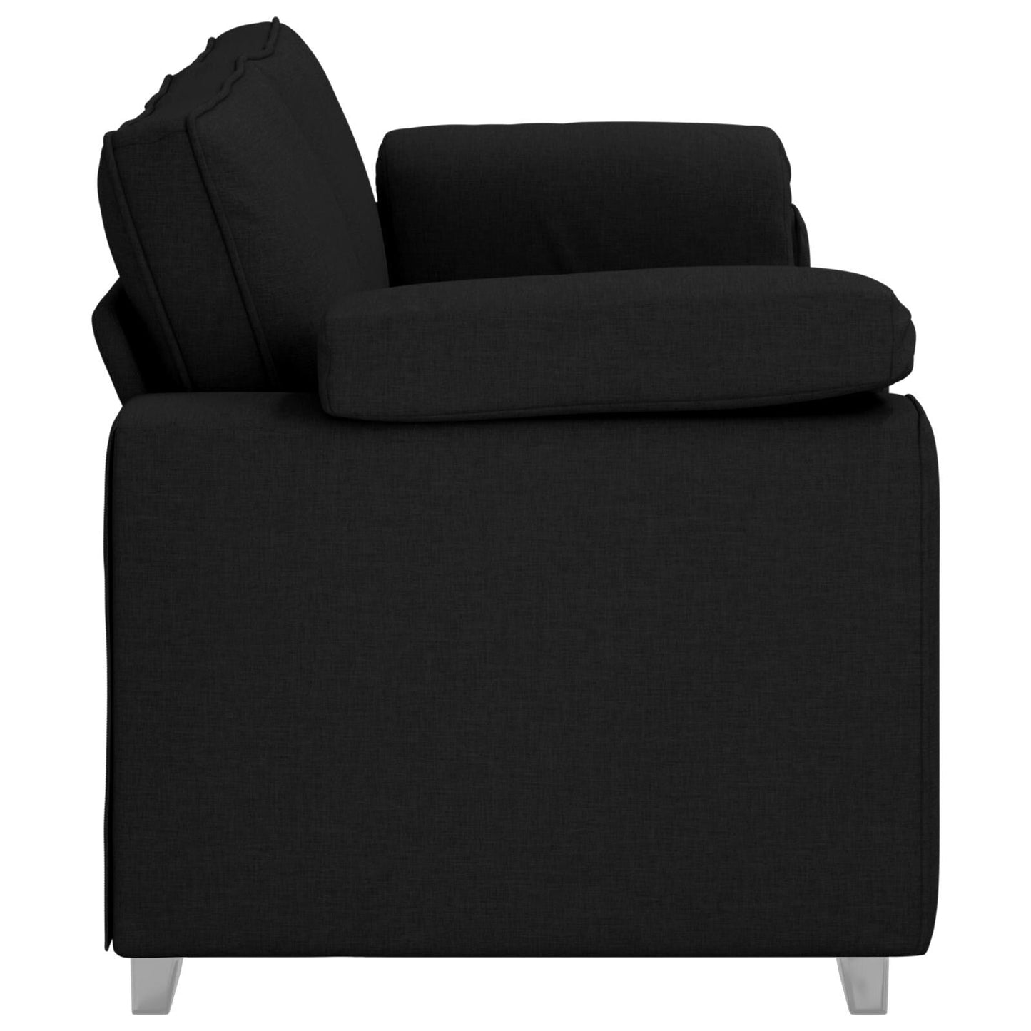 vidaXL Sofa Black/Dark grey Metal - 86.2 x 30.3 x 32.3