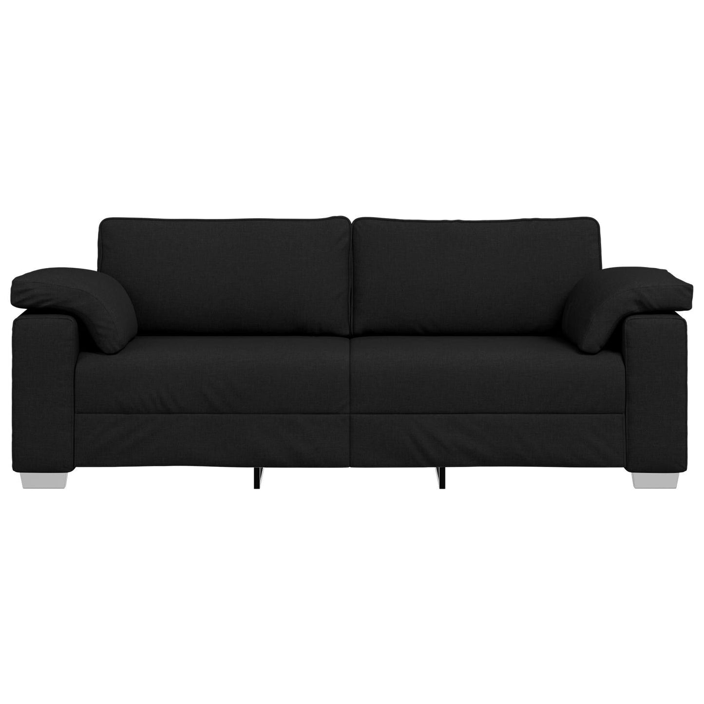 vidaXL Sofa Black/Dark grey Metal - 86.2 x 30.3 x 32.3